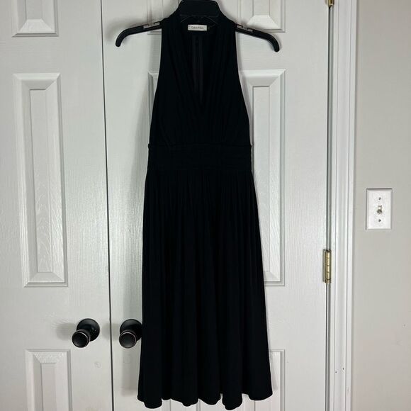 Calvin Klein Womens Black Dress Size 4 - Picture 1 of 3